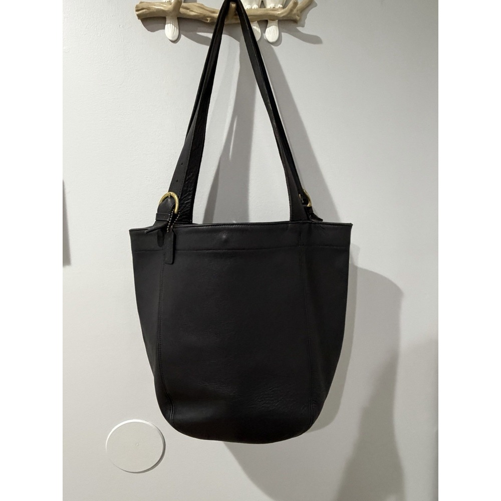 Coach Soho Waverly Buckle Tote Legacy Buckle Tote Black Sac Large Vintage Y2K P